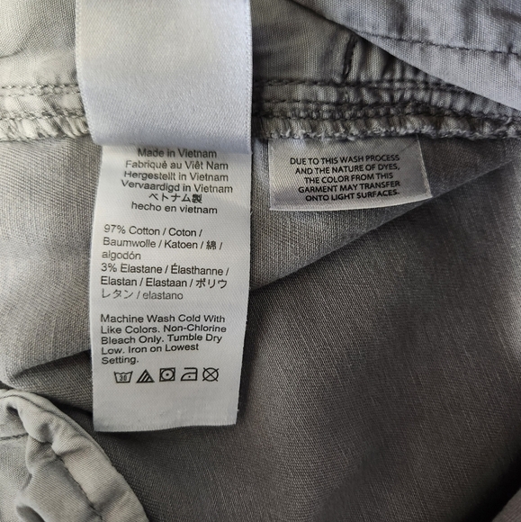 J. Crew Womens Storm Gray 4" Stretch Chino Shorts-Size 8 - Picture 10 of 12